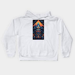 Mystical Tribal Nightfall Kids Hoodie